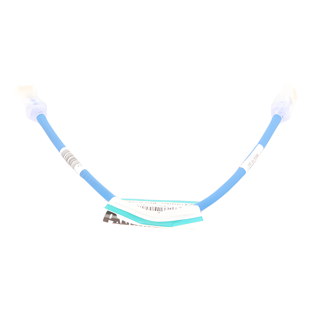 Cable de Parcheo UTP Cat6A, CM/LSZH, Diámetro Reducido (28AWG), Color Azul, 0.3 Metros (1 Pie)