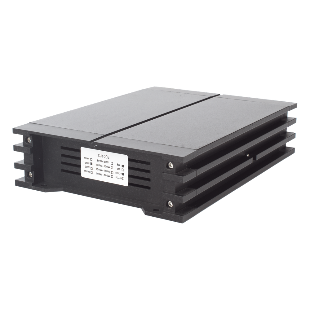 Sirena Vehicular de 100W de Potencia, Con Controlador Unimando Para Tonos, Control de 3 Salidas Auxiliares, Microfono e Interconexión a Radio