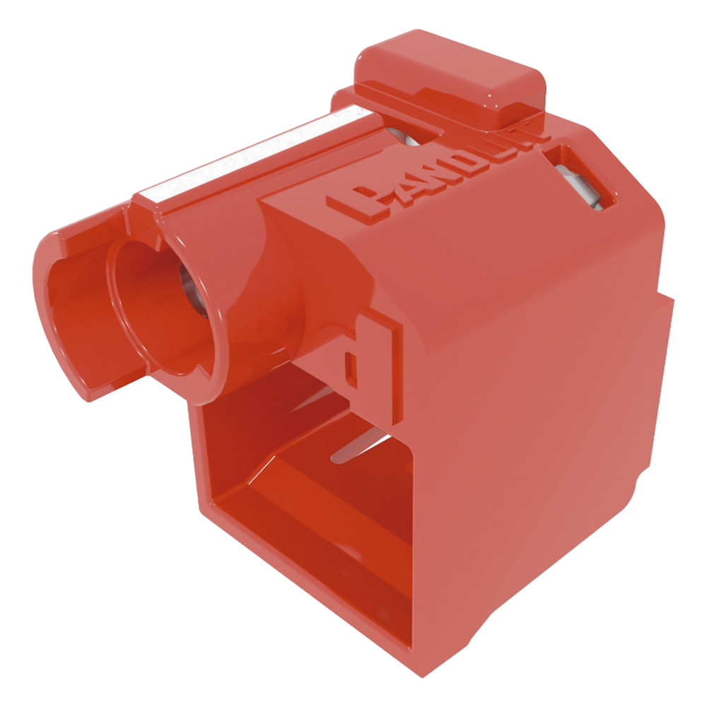 Kit de 10 Dispositivos Recubiertos para Impedir Desconexión de Plug RJ45, Color Rojo, Incluye Herramienta para Instalar/Retirar