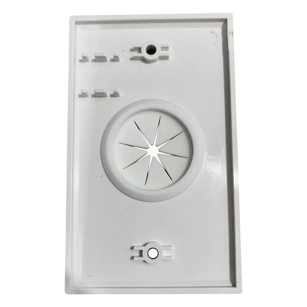 Placa de Pared, con Orificio y Grommet, Ideal para Pasar Cables