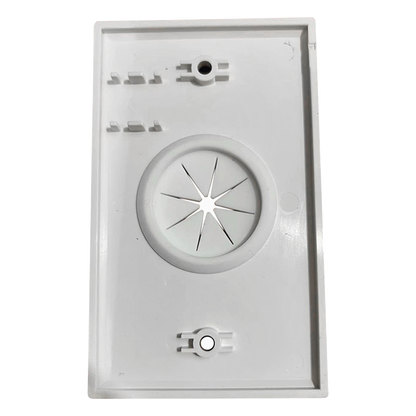 Placa de Pared, con Orificio y Grommet, Ideal para Pasar Cables