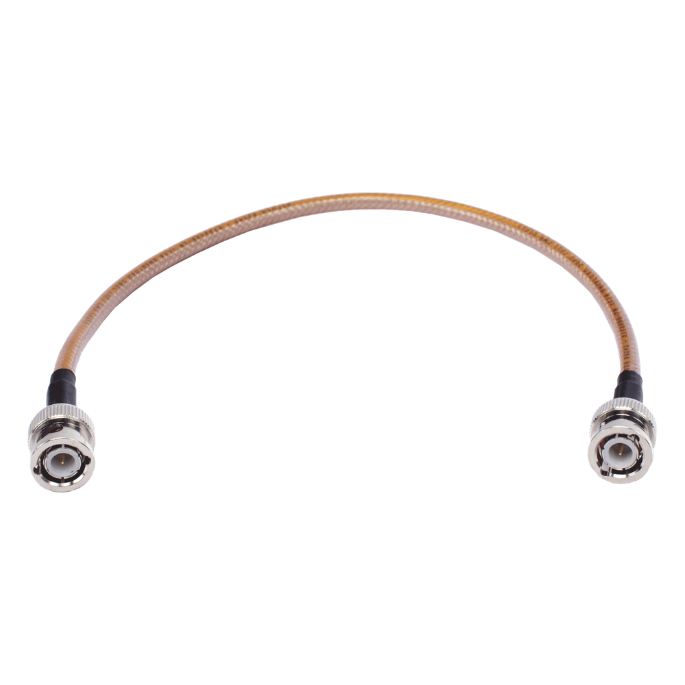 Jumper de 30.5 cm (12.01 pulgadas) con cable LP142 BNC Macho a BNC Macho