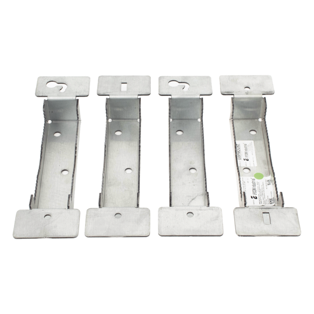 Montaje Galvanizado para Instalar en Poste Gabinetes con Iniciales GBP