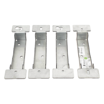 Montaje Galvanizado para Instalar en Poste Gabinetes con Iniciales GBP