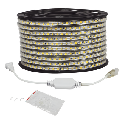 Manguera Led de 1 Linea de 1 cm/ 50 m/ T.C.C. 2700 K / Color Cálido.