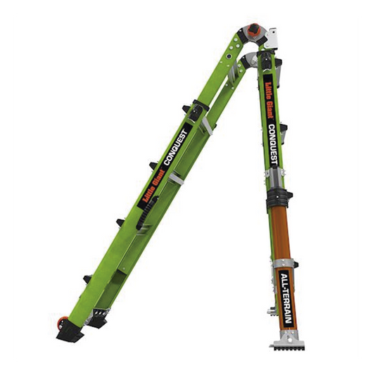 Escalera Multi-Posiciones de 6.7 m (22') para Suelos Inclinados o con Desniveles.