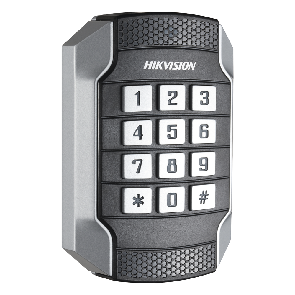 Lector de Tarjetas MIFARE y Contraseñas / Wiegand W26 - W34 y RS-485 / IP65 / IK10 / Estetico y Facil de Utilizar / Indicador LED
