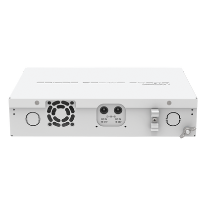 Cloud Router Switch Administrable L3, 8 puertos 10/100/1000 Mbps c/PoE Pasivo ó 802.3af/at, 4 Puertos SFP