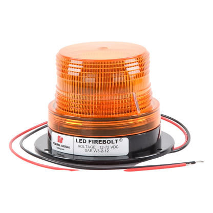 Estrobo ámbar FIREBOLT PLUS de tecnología LED, 12-72 Vcc