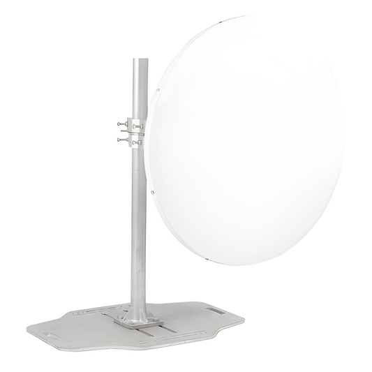 Antena Direccional de Alto Rendimiento/ Parábola profunda para mayor aislamiento al ruido/ Conector guía de onda para radio C5X, B5X, C6X, y B6X / 3