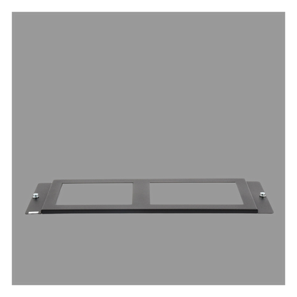 Placa de vestidura para chasis CA-1 con DVC-EM, DVC-KD y micrófono CMIC-1, en gabinetes NOTIFIER serie CAB-4
