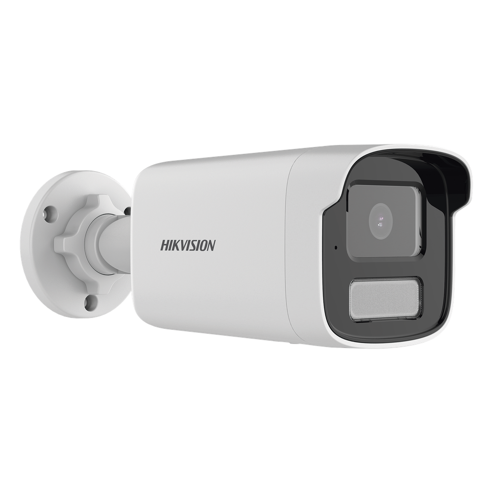 [Dual Light] Bala IP 8 Megapixel (4K) / Lente 4 mm / 50 mts IR + 50 mts Luz Blanca / Micrófono Integrado / ACUSENSE Lite / Exterior IP67 / H.265