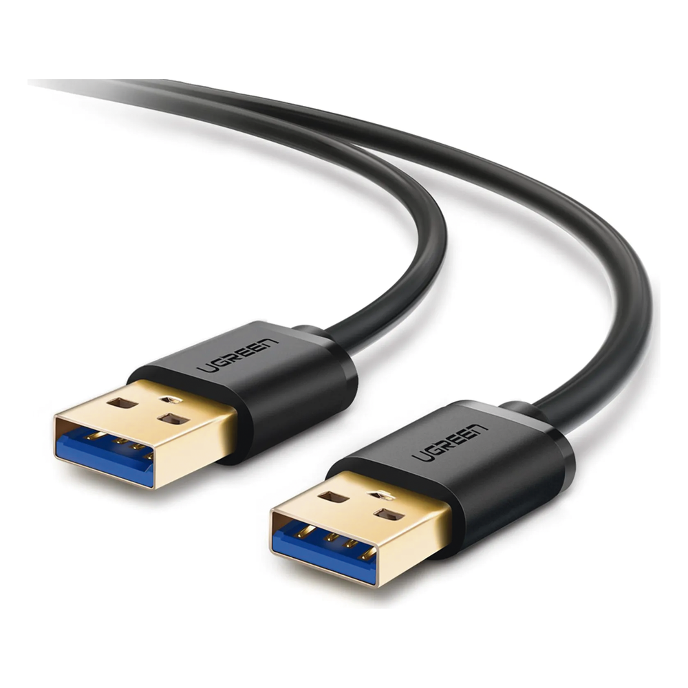 Cable USB-A 3.0 a USB-A 3.0 / 3 Metros / Macho a Macho / Conector Niquelado / Núcleo de Cobre Estañado / Blindaje Múltiple / Velocidad 5Gbps / No