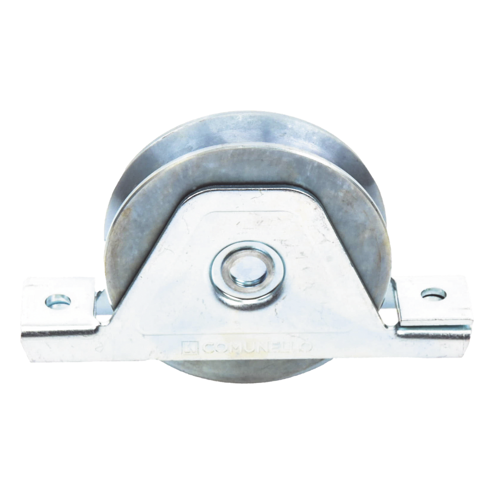 336V - Rueda de 10 cm / Capacidad Para Puertas de Hasta 380 kg / Canal Tipo "V"