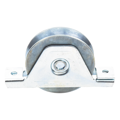 336V - Rueda de 10 cm / Capacidad Para Puertas de Hasta 380 kg / Canal Tipo "V"