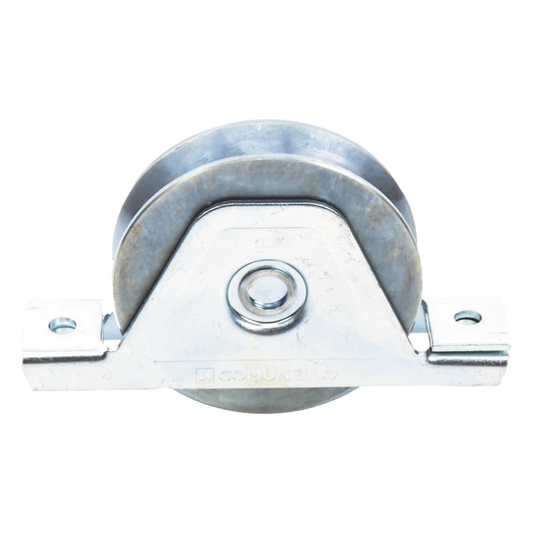 336V - Rueda de 10 cm / Capacidad Para Puertas de Hasta 380 kg / Canal Tipo "V"