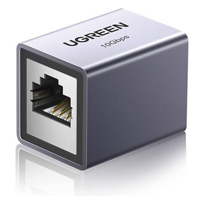 Acoplador STP (Extensor de Cable Ethernet RJ45) | 10Gbps | Blindado | Compatibilidad con Cat8 Cat7 Cat6 Cat5e | Hasta 100 Metros (328.08 Pies) |