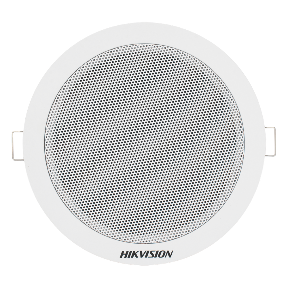 Altavoz Montaje en Plafón | 6 Watts | 100 V | Rejilla de Metal | Color Blanco | Uso Interior