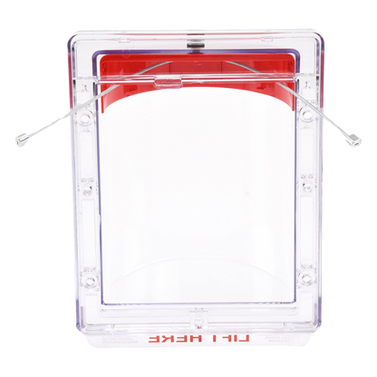 Cubierta Protectora Serie Stopper IIÆ De Policarbonato Super Resistente, Montaje Empotrado, Texto En Inglés, Sin Bocina