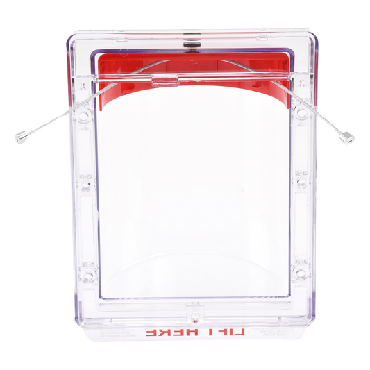 Cubierta Protectora Serie Stopper IIÆ De Policarbonato Super Resistente, Montaje Empotrado, Texto En Inglés, Sin Bocina