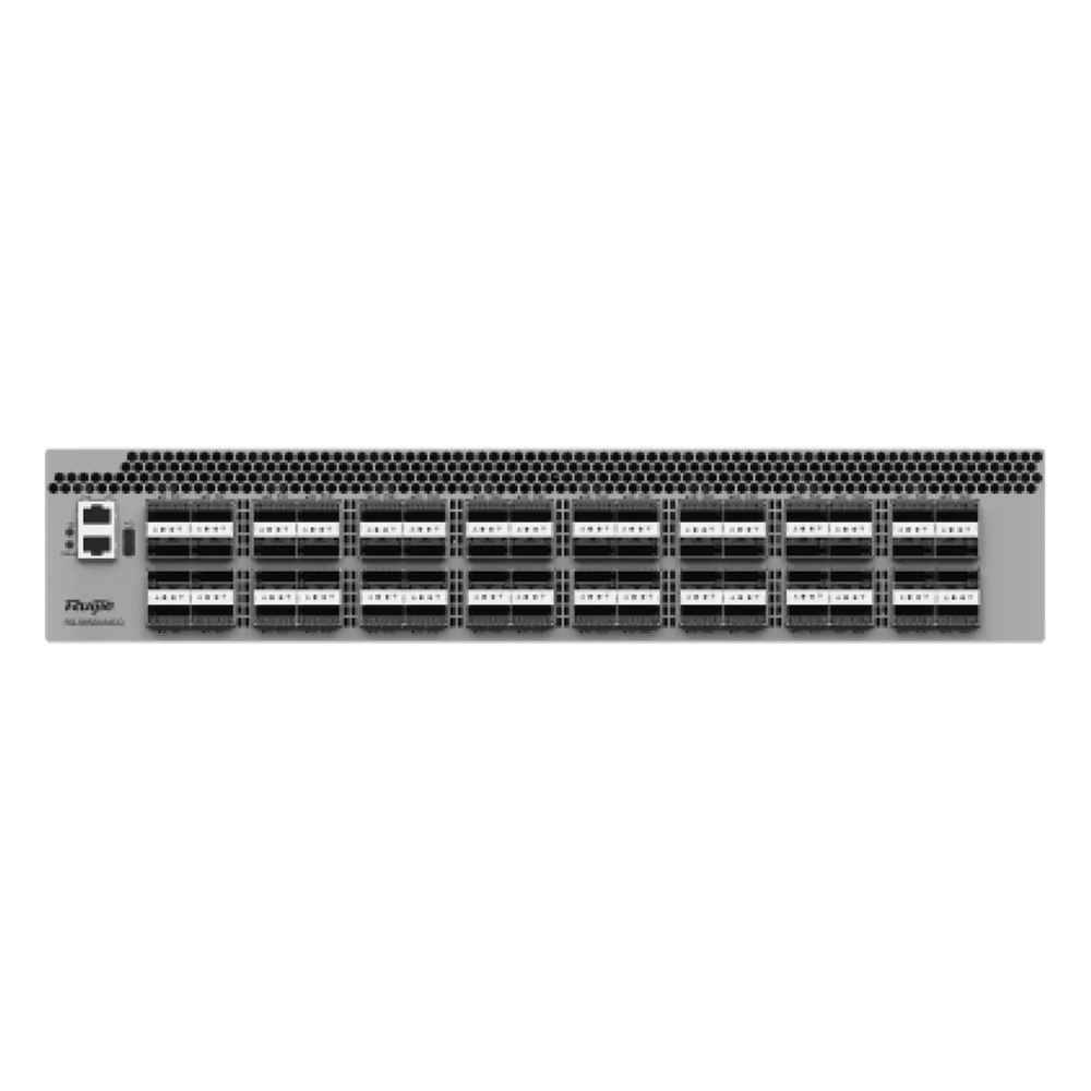 Switch DCI para Data Center / 64 Puertos QSFP28 100GE / 12.8 Tbps / 4,482 Mpps / VXLAN / M-LAG / RDMA / Lossless Ethernet PFC+ECN / 2 RU