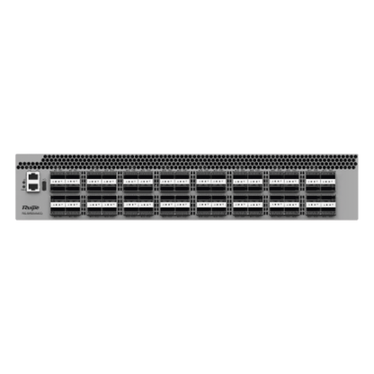 Switch DCI para Data Center / 64 Puertos QSFP28 100GE / 12.8 Tbps / 4,482 Mpps / VXLAN / M-LAG / RDMA / Lossless Ethernet PFC+ECN / 2 RU
