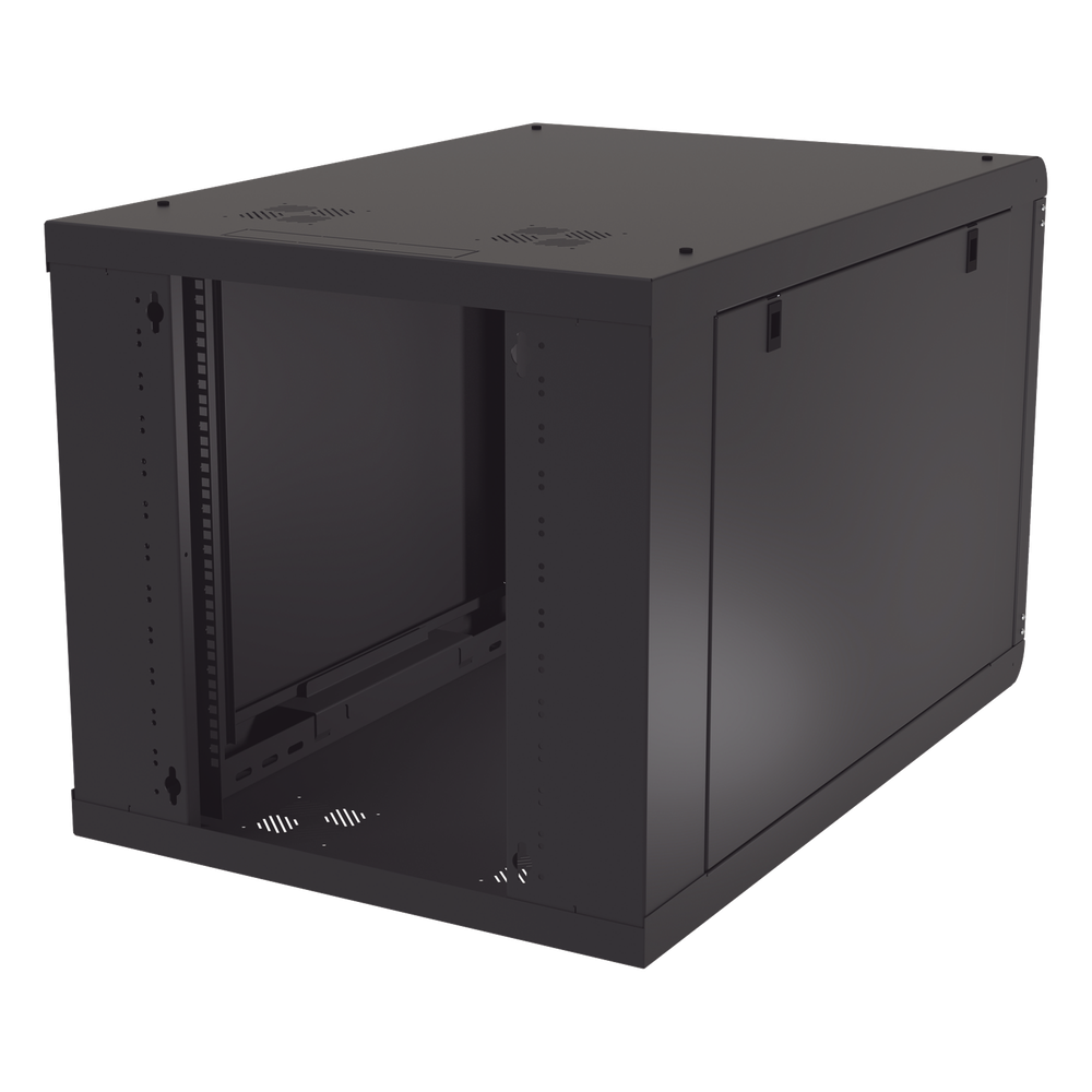 Gabinete de Pared 12U de 1027 mm de Profundidad: Máxima Profundidad y Protección en Acero Reforzado, Ideal para UPS y Servidores de 19"