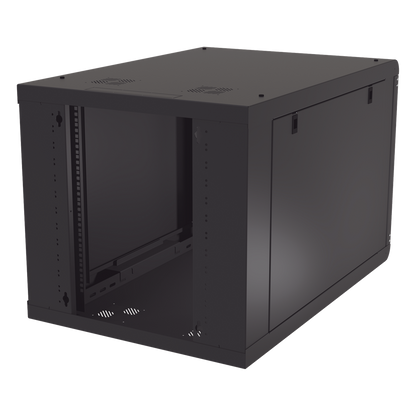 Gabinete de Pared 12U de 1027 mm de Profundidad: Máxima Profundidad y Protección en Acero Reforzado, Ideal para UPS y Servidores de 19"