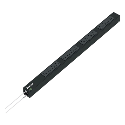 PDU Básico para Distribución de Energía, Enchufe de Entrada NEMA 5-20P, Con 16 Contactos NEMA 5-20R, de Instalación Vertical, 20 Amp, 120 Vca