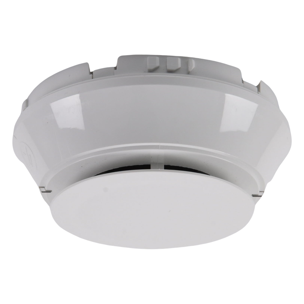 Detector de humo fotoeléctrico direccionable FlashScan, sensibilidad preajustada 1.5%, para lazo SLC de 2 hilos, color blanco