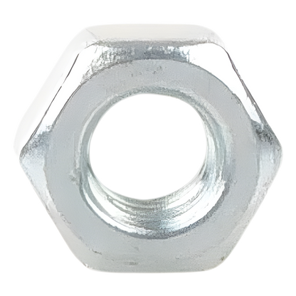 Tuerca Hexagonal de 1/4", con acabado Electro Zinc