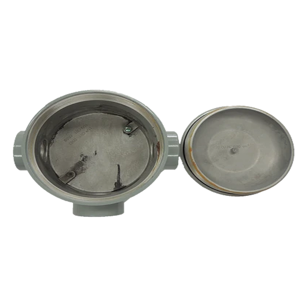 Caja con Tapa Tipo GRT de 1" (25 mm)/ Caja a Prueba de Explosión / Para Áreas Peligrosas / Libre de Cobre.