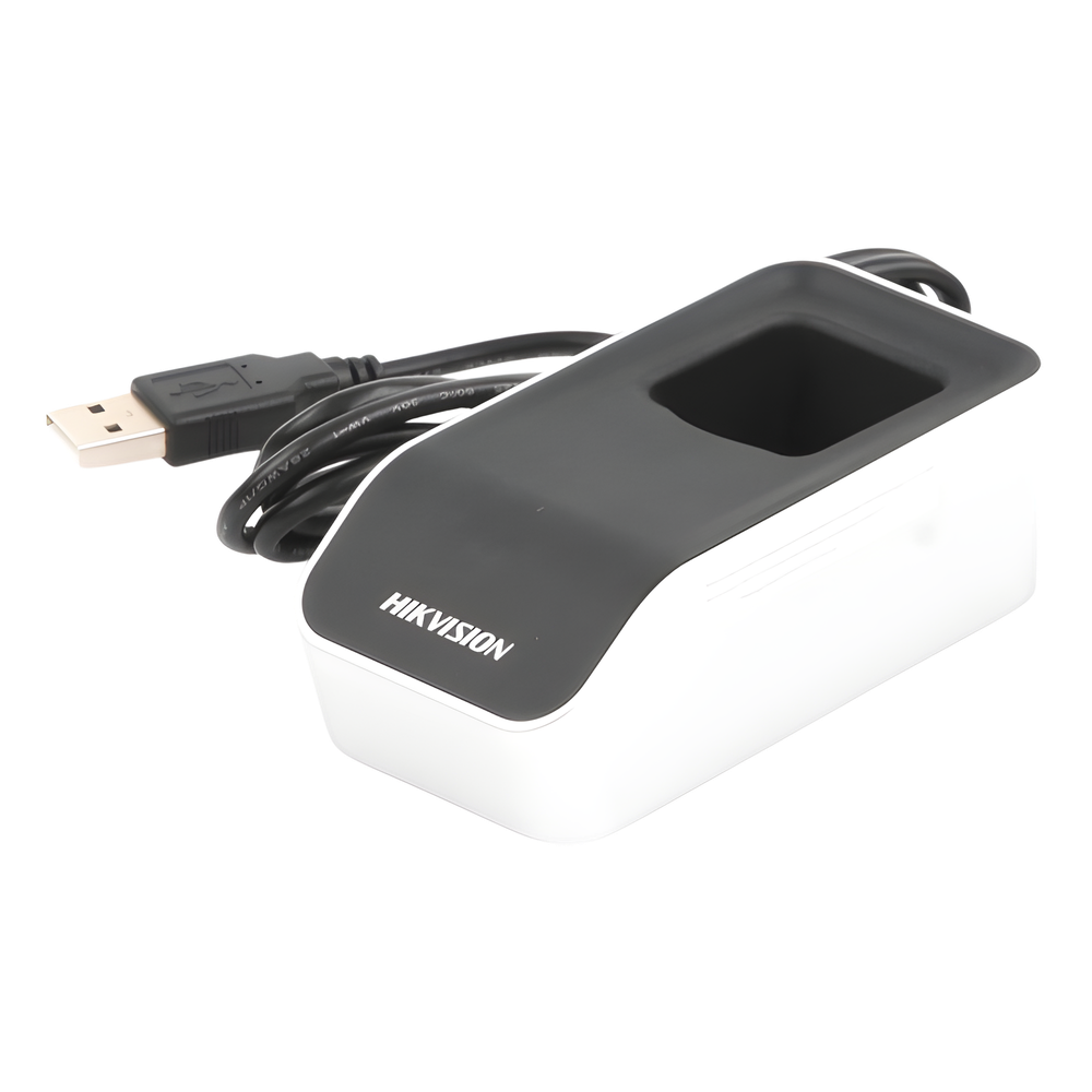 Enrolador USB de Huellas para Software Hikvision / iVMS-4200 / HikCentral / HikConnect Teams / Facilita el Alta de Huellas al Software / Conexión USB