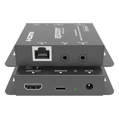 Extensor Audio HDMI eARC | 50 Metros | CAT5e/6 | Soporte Dolby Atmos DTS-HD | IR Bidireccional | CEC Passthrough | Carcasa Metálica