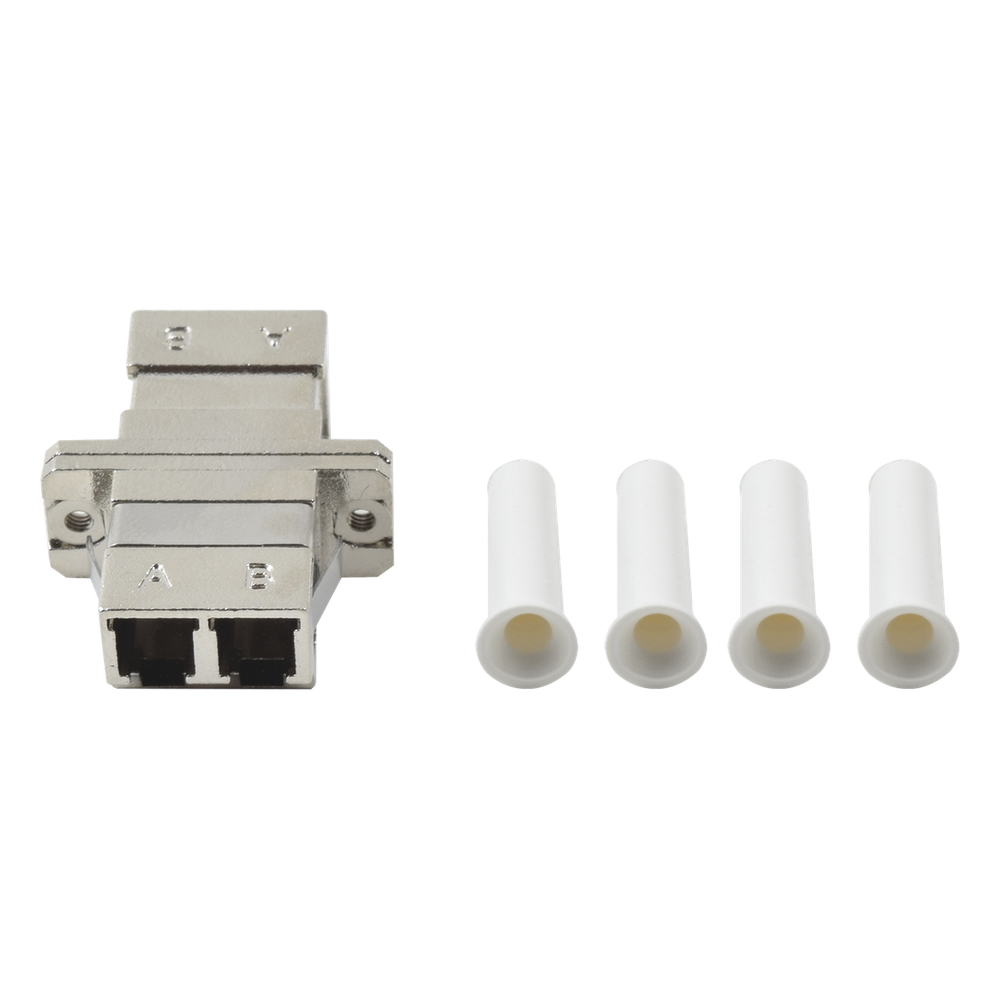 Módulo Acoplador de Fibra Óptica Duplex LC/PC a LC/PC Compatible con Fibra Multimodo