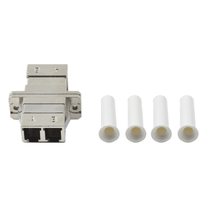 Módulo Acoplador de Fibra Óptica Duplex LC/PC a LC/PC Compatible con Fibra Multimodo