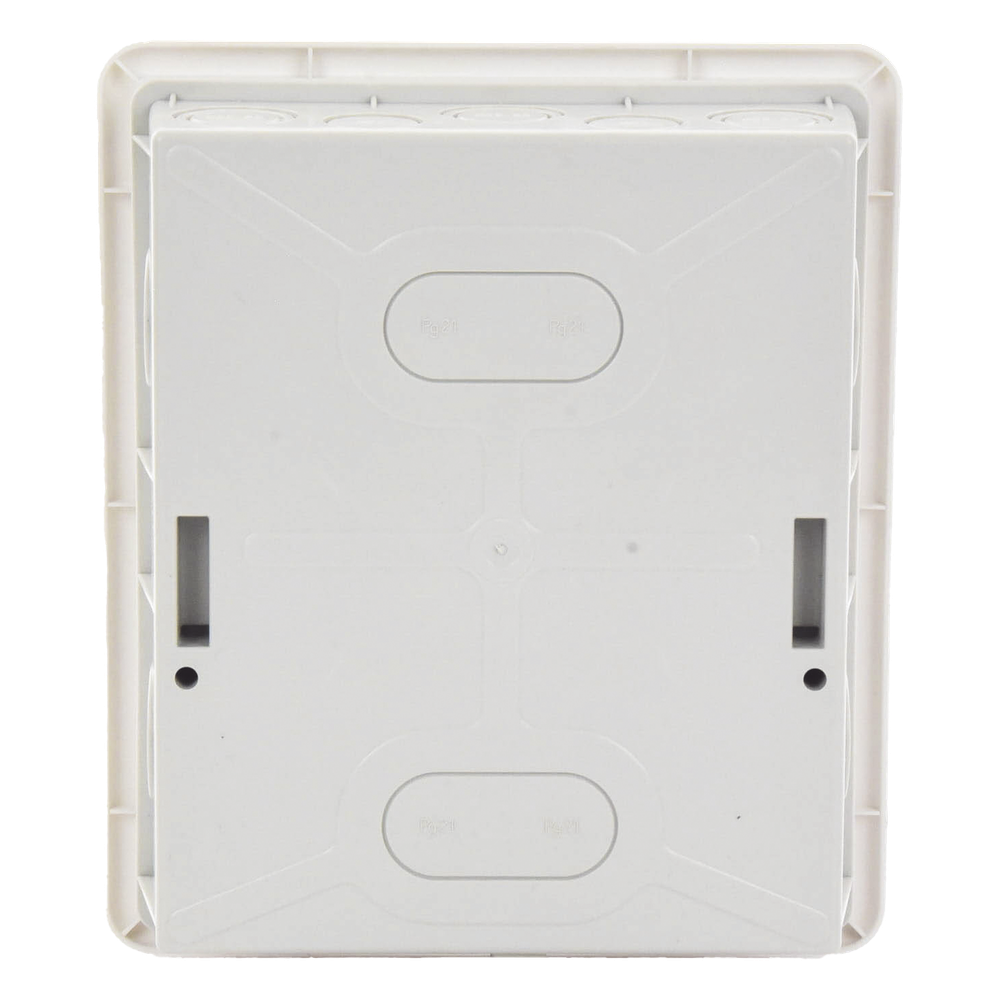 Caja de distribución para empotrar, IP40, 08 módulos (SKU: 8101006)