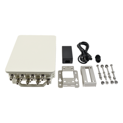 Punto de Acceso Conectorizado Super WiFi Doble Banda en 2.4 y 5 GHz, Hasta 1 km de Cobertura, MIMO 8X8 Para Industria 4.0, Carcasa IP67, Hasta 1167