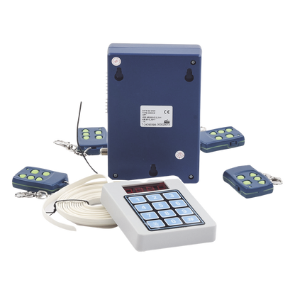Receptor Inalambrico Universal Administrable por Software, Hasta 1600 controles de usuarios, compatible con Barreras y Motores de puertas