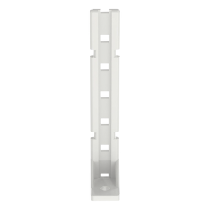 Sujetador-Separador Pan-Post de Nylon 6.6, Para Fijación de Mazos de Cables con Cinchos, Uso Interior, Color Natural, 1 Pieza