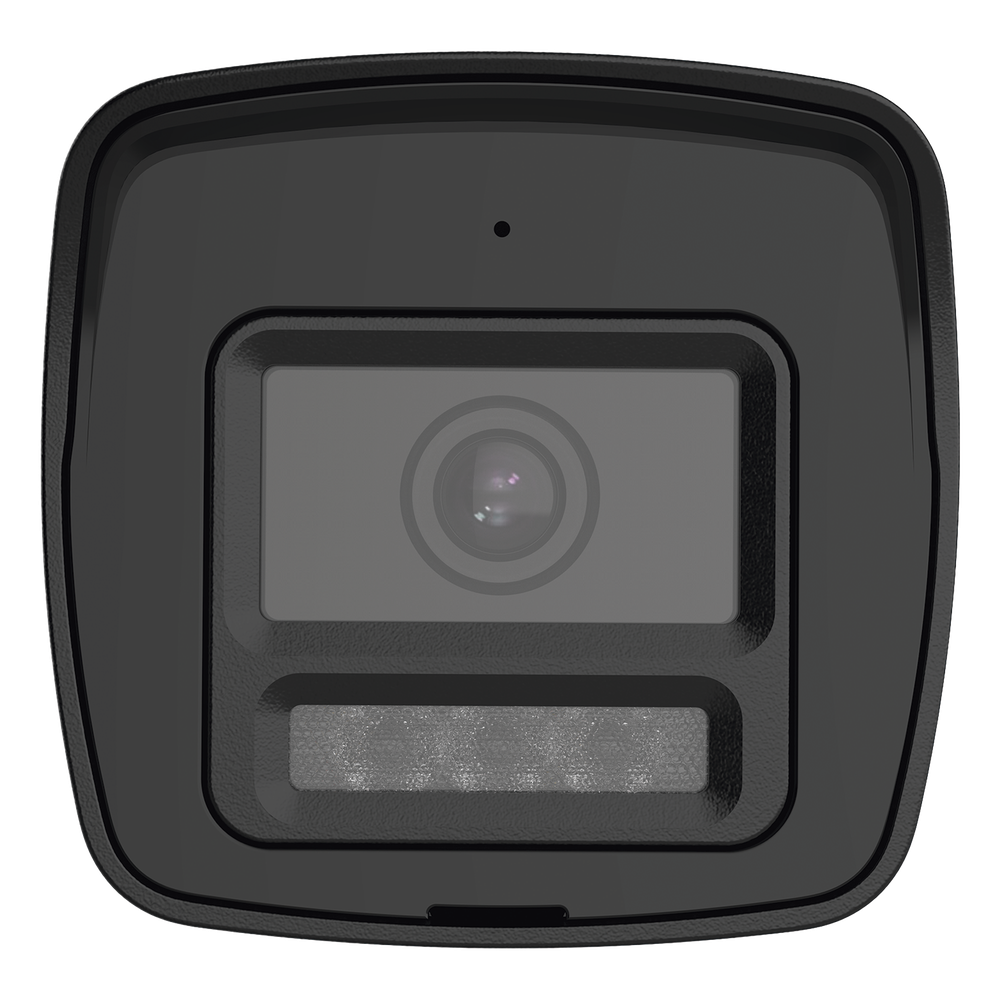 [Audio Bidireccional + Sirena & Estrobo + Dual Light + ColorVu] Bala TURBOHD 4K (8 Megapixel) / Lente 2.8 mm / 30 mts IR EXIR + 20 mts Luz Blanca