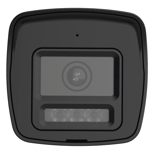 [Audio Bidireccional + Sirena & Estrobo + Dual Light + ColorVu] Bala TURBOHD 4K (8 Megapixel) / Lente 2.8 mm / 30 mts IR EXIR + 20 mts Luz Blanca