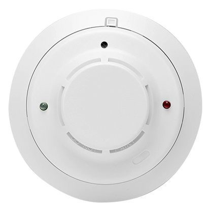 Detector fotoeléctrico de humo convencional de 4 hilos con salida de contactos para paneles de incendio