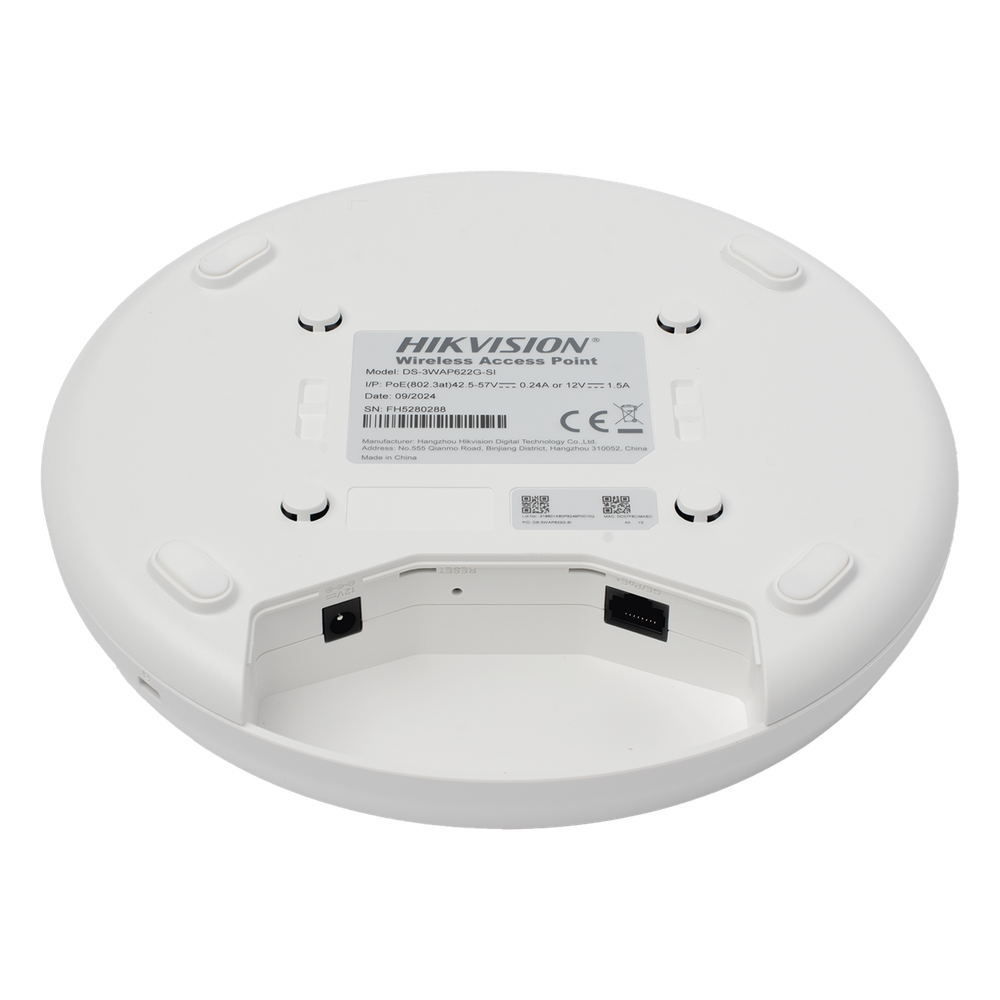 Punto de Acceso / Montaje en Techo o Pared / WiFi 6 / PoE / Soporta Roaming / Interior / Soporta hasta 256 Usuarios (100 Conexiones Simultaneas)