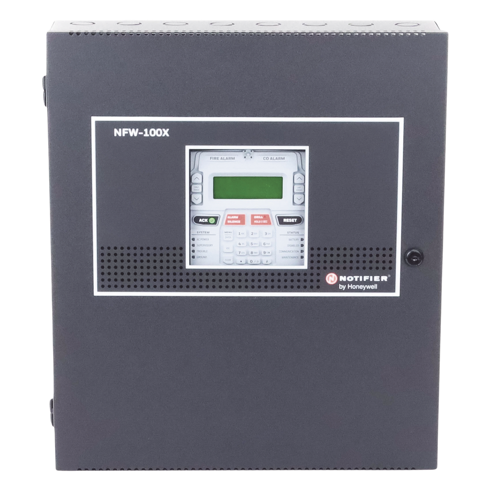 Panel direccionable de detección de incendio serie FireWarden con comunicador IP y POTS preinstalado, hasta 198 dispositivos