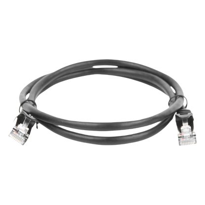 Cable de Parcheo FTP Cat5e - 1 Metro (3.28 Pies) - Negro