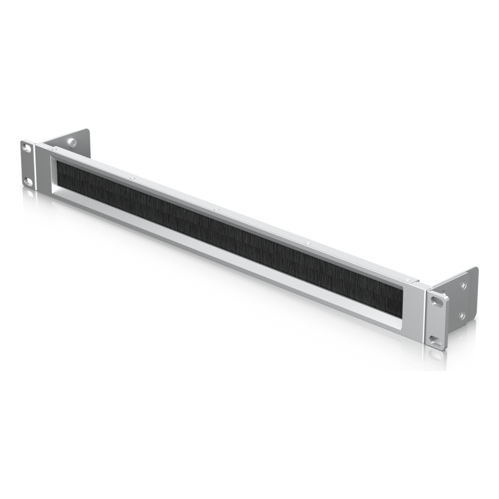 UACC Rack Mount Panel Brush 1U – Panel con Cepillo para Rack que Permite el Paso Ordenado de Cables, Reduce la Entrada de Polvo y Mantiene una