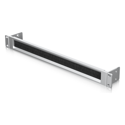 UACC Rack Mount Panel Brush 1U – Panel con Cepillo para Rack que Permite el Paso Ordenado de Cables, Reduce la Entrada de Polvo y Mantiene una