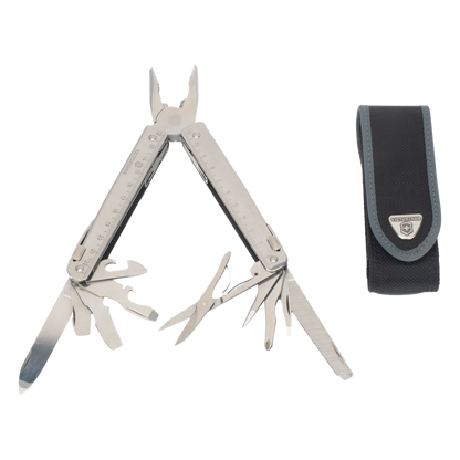 Navaja Victorinox Multiherramienta SwissTool X con 26 Funciones. Incluye Funda de Nylon