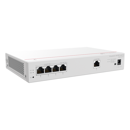 Router Multi-Servicio / 1 puerto 10/100/1000 Mbps(WAN) / 4 puertos 10/100/1000 Mbps(LAN) PoE+ (802.3af/at) / 50W / Rendimiento 1 Gbps / Controla